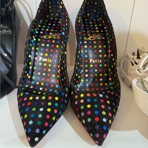 Colorful Polka Dot Women's Shoes